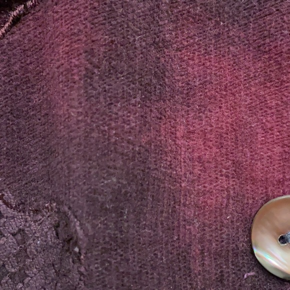 Gorgeous Plum Velvet Suit Jacket by Chico’s - Picture 5 of 11